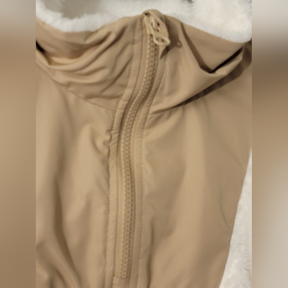 Lands' End Sherpa Fleece Pullover Jacket Size XL/P - Picture 7 of 13